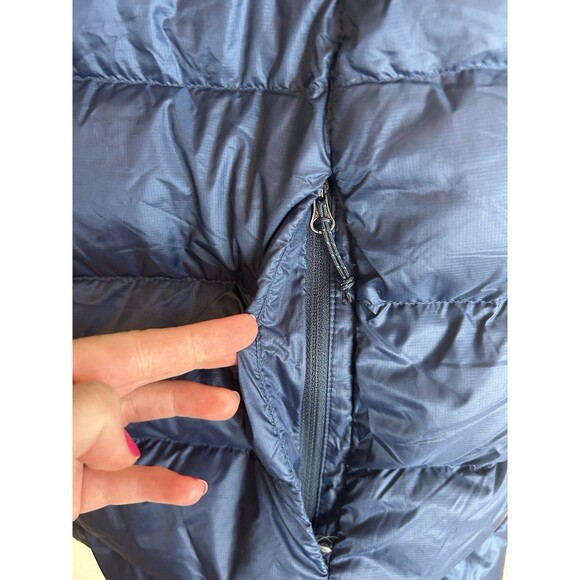 REI Co-op Blue 650 Fill Down Puffer Vest Men's 2XL Full Zip Ripstop Nylon Shell - Picture 3 of 7